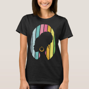 Easter Day Egg Hunting and Afro Bun african americ T-Shirt