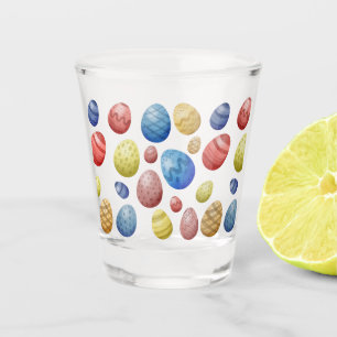 Easter Day Eggs Shot Glass