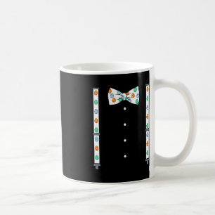 Easter Day Eggs Suspenders And Bow Tie Fun Boys Gi Coffee Mug