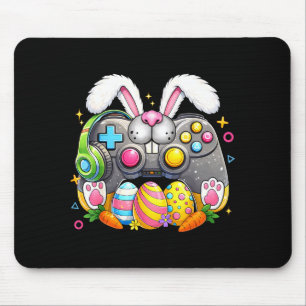 Easter day funny video game eggs boy girl kid game mouse mat