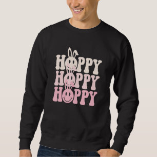 Easter Day Happy Bunnies Hoppy Funny Bunny Sweatshirt