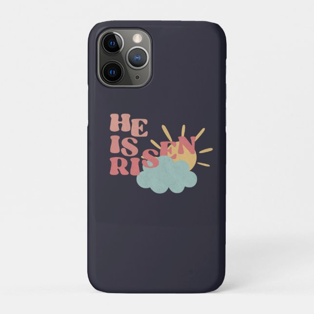 Easter Day - He is Risen Case-Mate iPhone Case (Back)