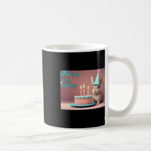 Easter Day It's My Birthday Cute Rabbit Bunny Wear Coffee Mug