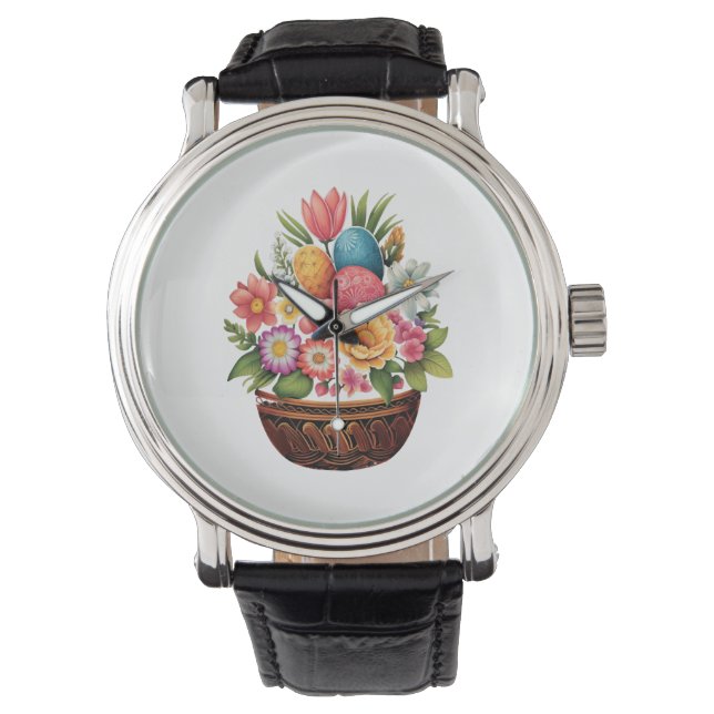 Easter Day kids boys Toddler Egg funny Constructi Watch (Front)