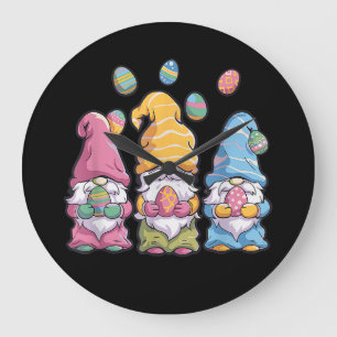 Easter Day Large Clock