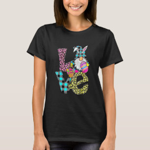 Easter Day Love Gnomes Eggs Hunting Bunny Ears Gno T-Shirt