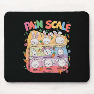 Easter Day Pain Scale Nurse Triage And Pain Essmen Mouse Mat