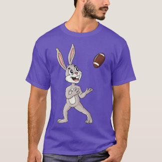 Easter Day Rabbit Catching A Football Funny Boys G T-Shirt