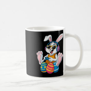 Easter Day Rabbit Gamer Funny Video Games Boys Kid Coffee Mug