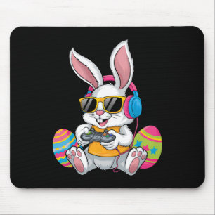 Easter Day Rabbit Gamer Funny Video Games Boys Kid Mouse Mat
