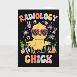 Easter Day Radiology Chick Rad Tech Radiologist Eg Card