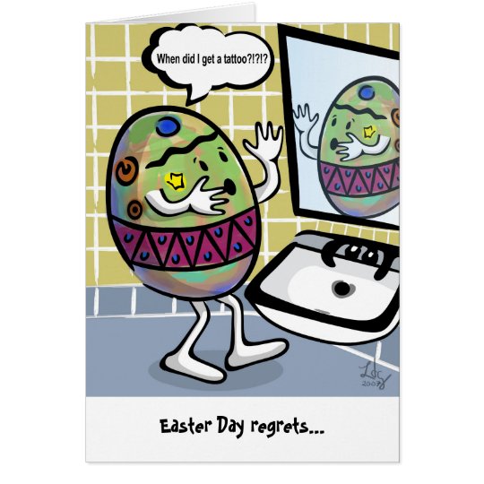 Easter Day regrets Greeting Card