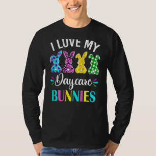 Easter Daycare Teacher Provider I Love My Daycare T-Shirt