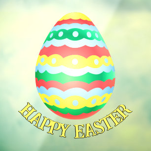 Easter Decals Personalised Easter Window Clings