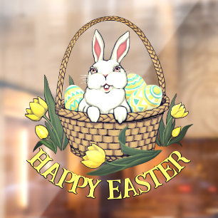 Easter Decals Personalised Easter Window Clings