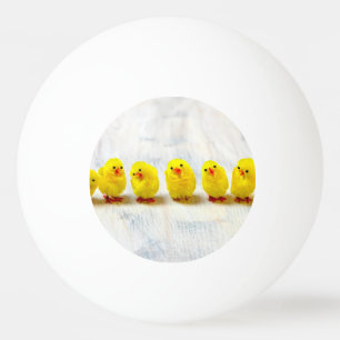 Easter Decoration - chicks in a row Ping Pong Ball