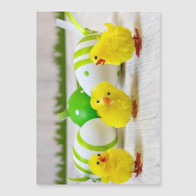 Easter Decoration - Easter egg and chicks (Front)