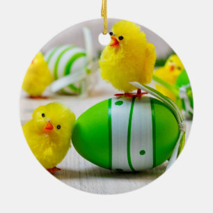 Easter Decoration - Easter egg and chicks