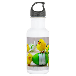 Easter Decoration - Easter egg and chicks 532 Ml Water Bottle