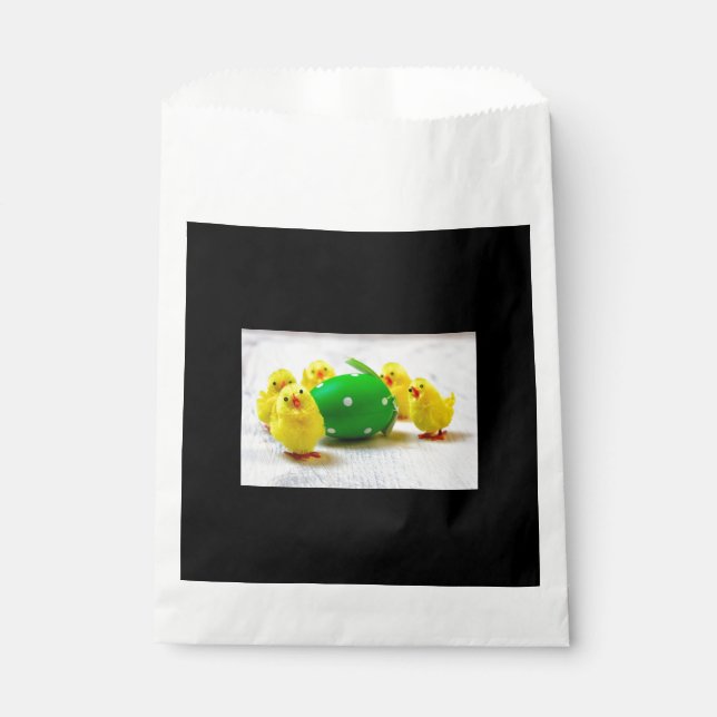 Easter Decoration - Easter egg and chicks Favour Bags (Front)