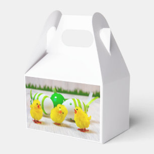 Easter Decoration - Easter egg and chicks Favour Box