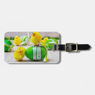 Easter Decoration - Easter egg and chicks Luggage Tag