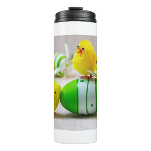 Easter Decoration - Easter egg and chicks Thermal Tumbler
