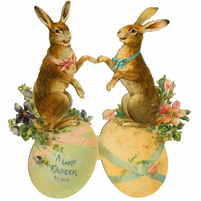 Easter Decorations Photo Sculpture Decoration (Front)