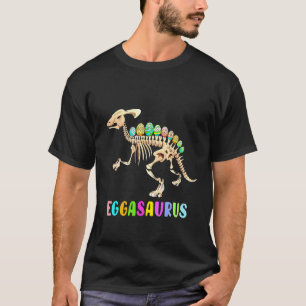 Easter Dino Egg Hunt Dinosaur Skeleton Eggasaurus  T-Shirt