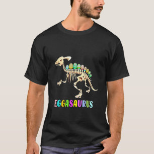Easter Dino Egg Hunt Dinosaur Skeleton Eggasaurus T-Shirt