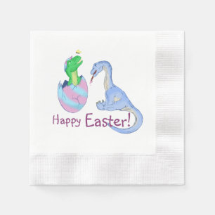 Easter Dinos Napkin