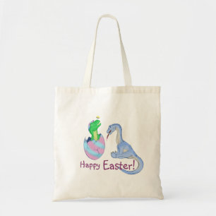 Easter Dinos Tote Bag