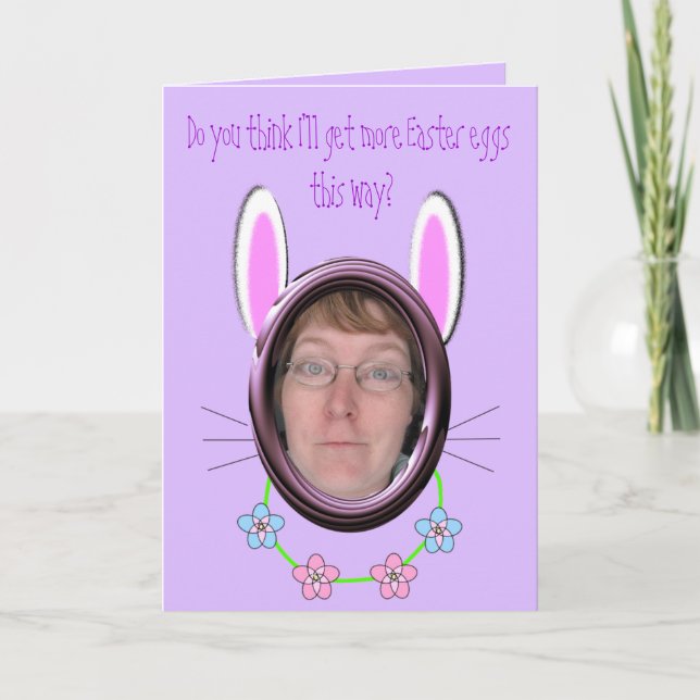 Easter disguise holiday card (Front)