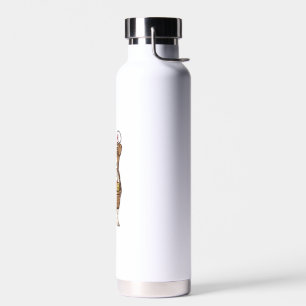 Easter Dog Bunny Costume Christian Festival Egg Water Bottle