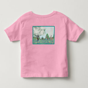 Easter Down in Texas- Pink Toddler T-Shirt