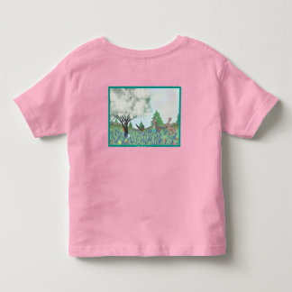Easter Down in Texas- Pink Toddler T-Shirt