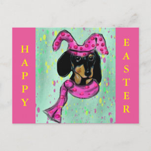 EASTER DOXIE HOLIDAY POSTCARD