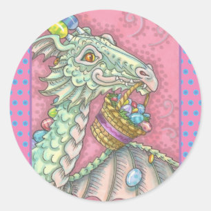 EASTER DRAGON EGG DROP, HOLIDAY FANTASY STICKERS