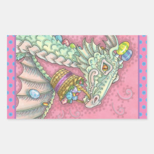 EASTER DRAGON EGG DROP, HOLIDAY FANTASY STICKERS