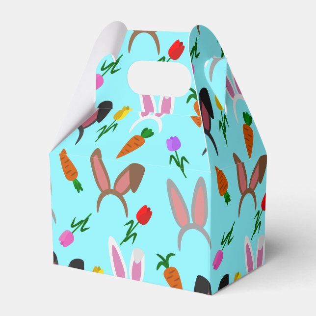Easter Ears Favour Box (Front Side)
