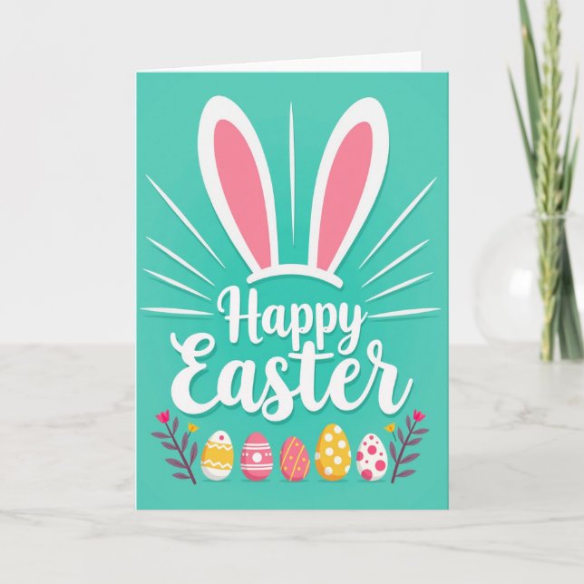 Easter Ears Pattern Card (Front)