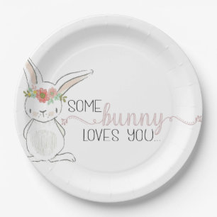 Easter, Easter Bunny, Easter decor Paper Plate