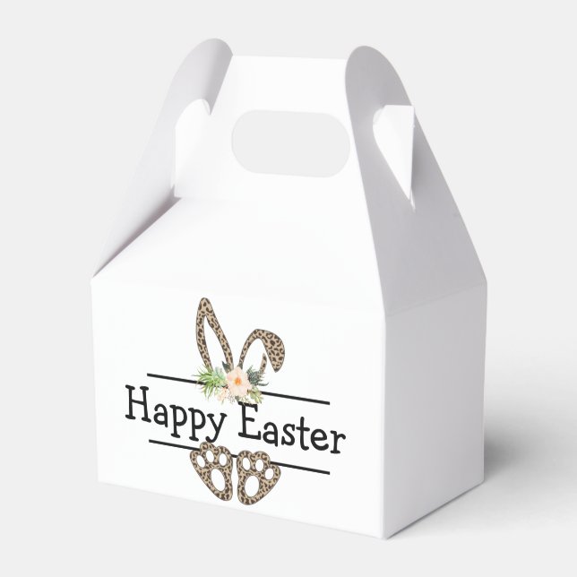 Easter, Easter Bunny, Easter packaging Favour Box (Front Side)