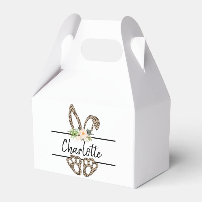 Easter, Easter Bunny, Easter packaging Favour Box (Front Side)