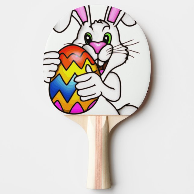 easter,easter bunny,peter rabbit,rabbit,egg,easter ping pong paddle (Front)