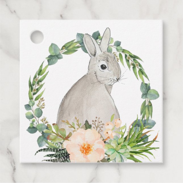 Easter, Easter tag, Bunny Tag (Front)