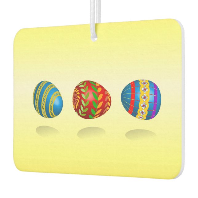 Easter Eggі Car Air Freshener (Left)