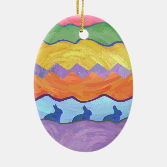 Easter Egg 2 Ornament (Back)