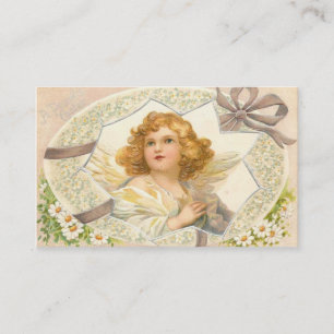 Easter Egg Angel Greeting Business Card