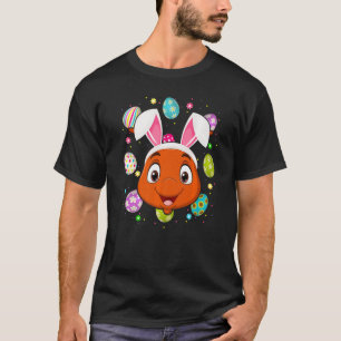 Easter Egg Bunny Ear Ant Face Easter Sunday T-Shirt